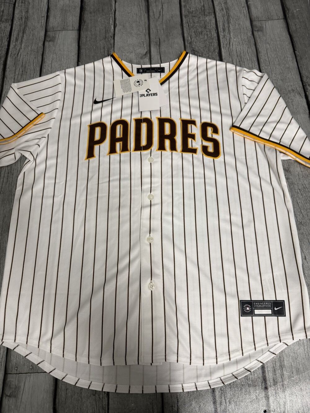 NWT Men’s Nike Jackson Merrill San Diego Padres Home Replica Player Jersey XL